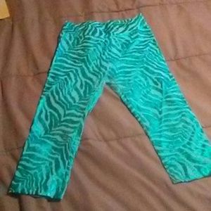 Justice spandex capri leggings